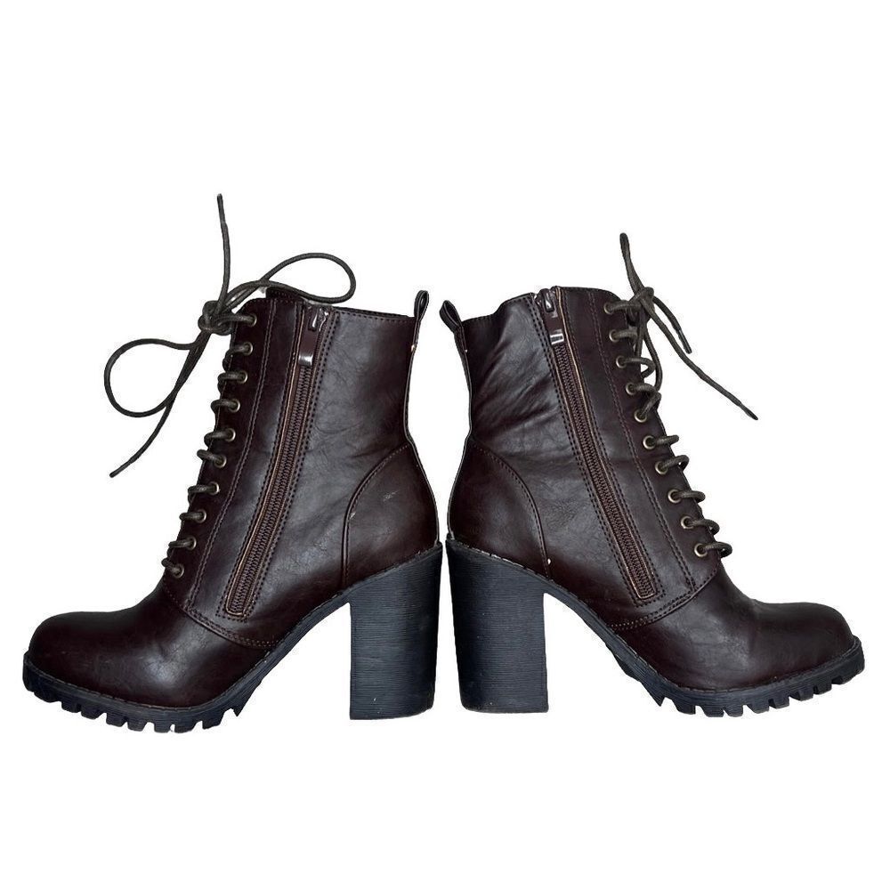 Dream Pairs lace up booties size 6 - Picture 4 of 9